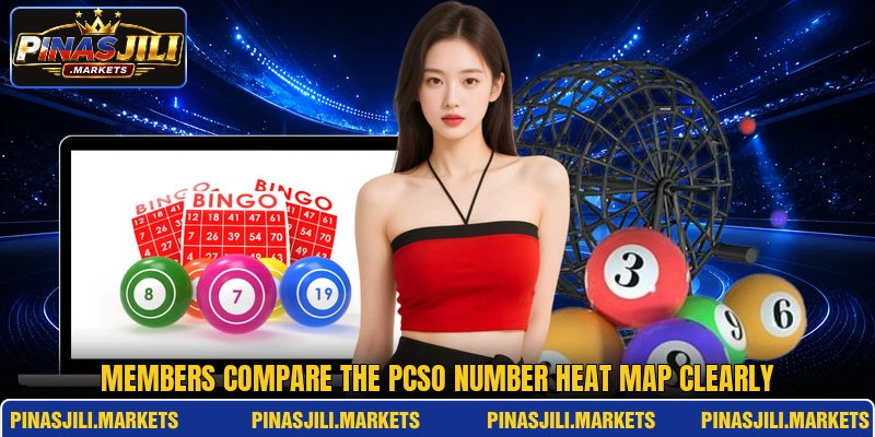 Members compare the pcso number heat map clearly Members compare the pcso number heat map clearly