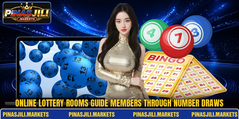 Online lottery rooms guide members through number draws Online lottery rooms guide members through number draws