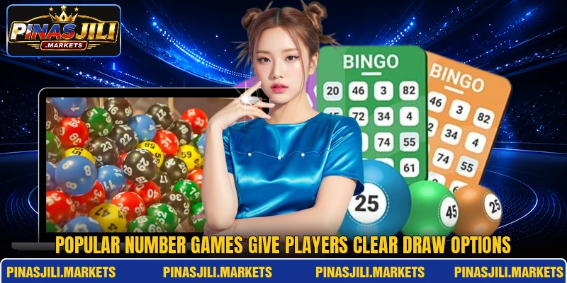 Popular number games give players clear draw options Popular number games give players clear draw options
