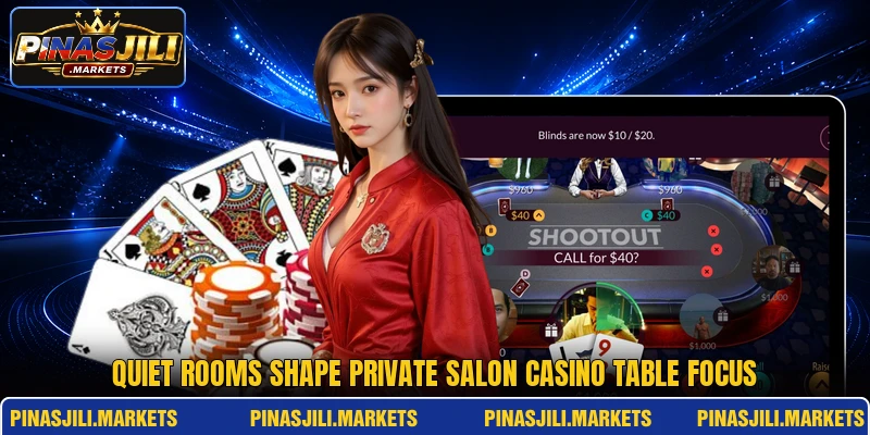 Quiet rooms shape private salon casino table focus Quiet rooms shape private salon casino table focus