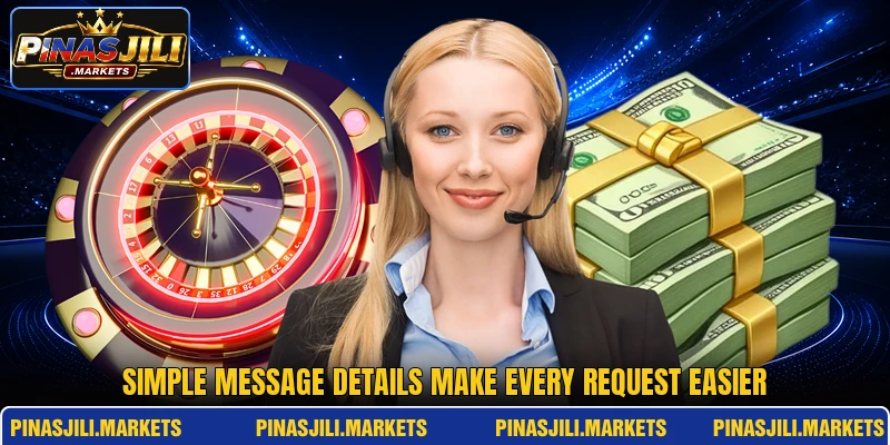 Simple message details make every request easier Simple message details make every request easier