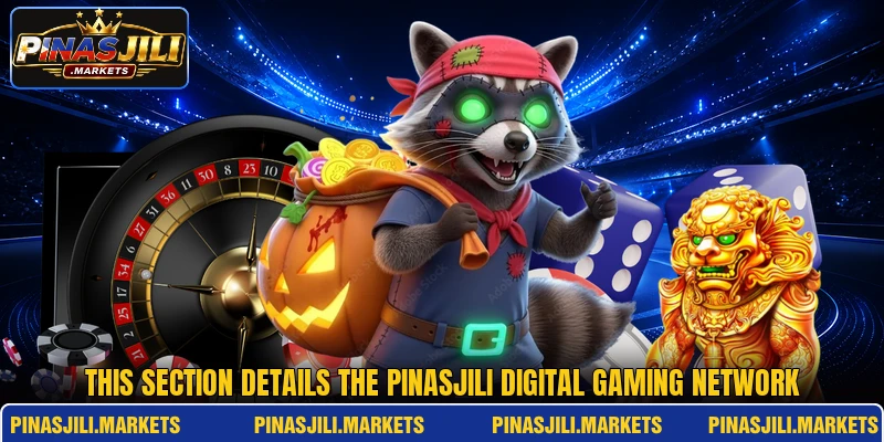 This section details the PINASJILI digital gaming network