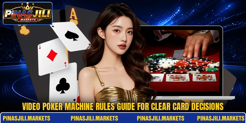 Video poker machine rules guide for clear card decisions Video poker machine rules guide for clear card decisions